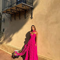 Halter Long Train Evening Gown Sweetheart Multi Layer | SAMAG