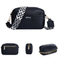 Solid Color Large Capacity Zipper Mobile Phone Bag Ladies Multifunctional Shoulder Crossbody Bag Fashion Casual Small Square Bag