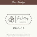 Double Compartment Wooden Jewelry Case, Clear Window Display, Personalized for Engagement/Wedding, Stylish Ring/Earring Storage