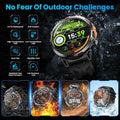 2026 New Outdoor GPS Sports Smartwatches Men Compass 10ATM Waterproof 24/7 Health Monitoring Chat GPT Bluetooth Call Smart Watch