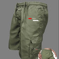 Paris Printed Casual Work Shorts Men's Multi-pocket Loose | SAMAG