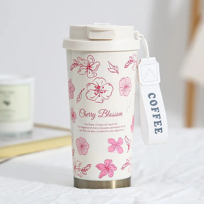 500ML Thermo Cafe Coffee Mug Car LeakProof Travel Cup | SAMAG