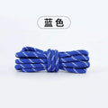 Length 100cm DIY Freedly Round Leather Colorful MIU Shoelaces Canvas Casual  Boots Shoe Laces Rope Shoestrings