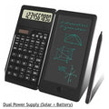 Intelligent Foldable Scientific Calculator 6 Inch Writing Tablet 10 Digit LCD Display Multi Purpose for School Accountant Office