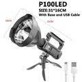 Portable Powerful LED Flashlight Mountable Bracket - View 7 | SAMAG