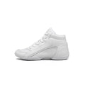 BAXINIER Girls White High Top Cheerleading Shoes for Kids - Lightweight Training and Competition Sneakers for Dance and Tennis