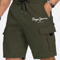 Men's Cargo Shorts Summer Letter Print Casual for Outdoor | SAMAG