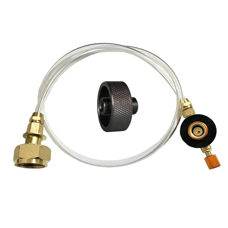 RU and EU Outdoor Cylinder Filling Adapter Camping Gas Stove Gas Refill Adapter Gas Tank Furnace Connector Accessories