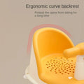 HOMEFISH Children's Shower Seat Portable Shower Stand for Newborns and Young Children Children's Growth Accessories