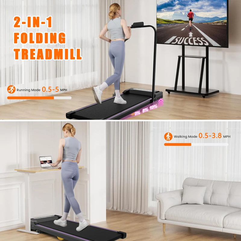 Under Desk Treadmill, Walking Pad, Portable with Handle | SAMAG