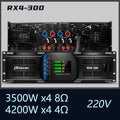 FUHAM RX4-160 4-Channel Power Amplifier 8 Ohm 2500W Class H Audio DJ Stage Performance Sound System