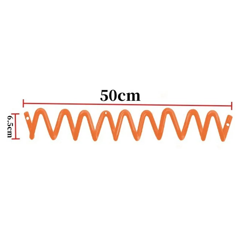 Wall Mounted Coat Rack Iron Clothes Hanger Modern Hall Wave Clothing Racks Aesthetic Wall Organizer Hook Living Room Furniture
