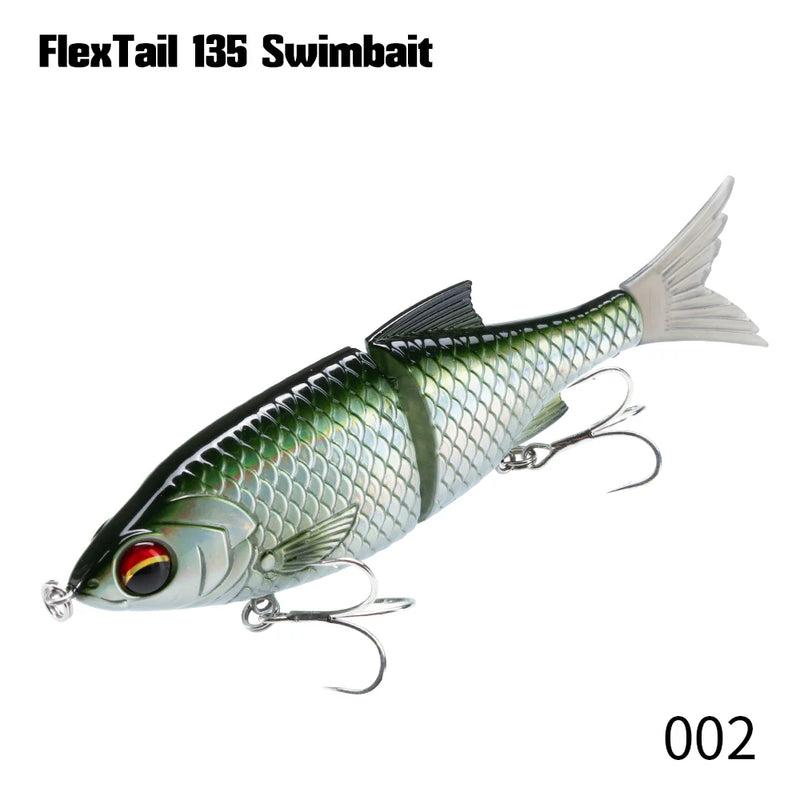 Hunthouse FLEXTAIL 135 Pencil Swimbait Fishing Lure | SAMAG