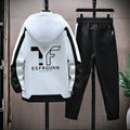 Casual Hooded Jackets And Pants Tracksuit Men's Clothing | SAMAG