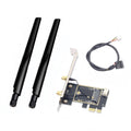 M.2 To PCI Express Wireless Adapter Converter with 6DBi 2x Antenna NGFF M.2 WiFi Bluetooth Card For AX210 AX200 | SAMAG