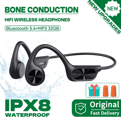New-X7 Bone Conduction Wireless Headphone Bluetooth 5.4 | SAMAG