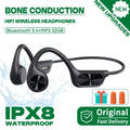 New-X7 Bone Conduction Wireless Headphone Bluetooth 5.4 IPX8 Waterproof Swim Headset 32GB MP3 Player HIFI Music Sports Earphone