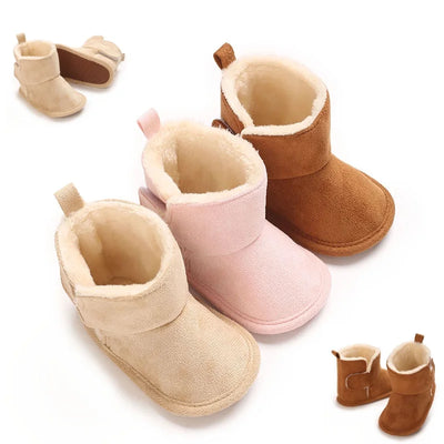 New Baby Boots For Winter Warmth 0 - 18M Newborn Velcro | SAMAG