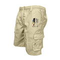 Men's Elastic Waist Cargo Work Shorts Outdoor Leggings | SAMAG