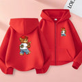Children's Sports Jackets, Cute Animated Printed Zipper - View 3 | SAMAG