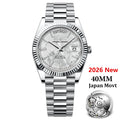PAGANI DESIGN Men's Watches DD40 Gold White Luxury Automatic Watch Japan Movt Date Week Mechanical For - Visuel 11 | SAMAG