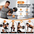Adjustable Dumbbell Set with Connector for Home Gym | SAMAG