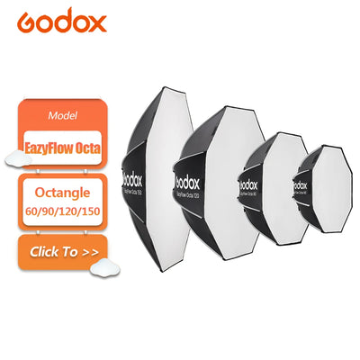 Godox EazyFlow Octa 60/90/120 Octa-Shaped Foldable | SAMAG