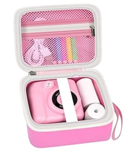 Children's Instant Print Camera Storage Bag - Fits For ESOXOFFORE, Dylanto, DUDUDRAGON & Other Popular Kids' Digital Cameras