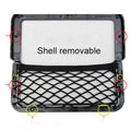 Universal Car Storage Net Automotive Pocket Stowing Tidying Organizer Bag Phone Holder Box Facial Tissue Car Accessories