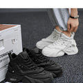 Shoes for Men High Quality Platform Sneaker Fashion High-top Leather Sports Men Shoes Thick-soled Casual Shoes Zapatillas Hombre