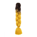 24 Inches DIY Jumbo Braiding Hair Synthetic Hair Extensions Afro Ombre Crochet Braid Hair Wholesale For Women