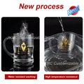 Custom Color Transfer 3D Sticker DTF UV Gold Decal Brand Company Logo Vinyl Crystal Label Raised Self-Adhesive Waterproof Hollow