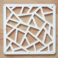 12 PCS Hanging Room Divider Decorative Thick Wall Screen Panels Floral Carving Pattern Hollow Out Design for Bedroom Living Dini