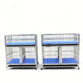 for Luxury Black Tall Dog Playpen Crate Fence Pet Kennel Play Pen Exercise Cage with Plastic Tray Box Packing