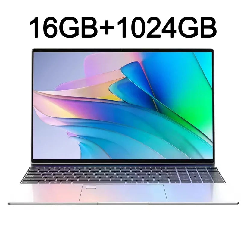 14.1 Inch Ultra Thin Laptop Intel I9-9900 32GB RAM 2TB SSD 5000mAh Battery Win11 Backlit Keyboard Fingerprint Gaming Note