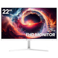 22-inch 1K 75Hz Gaming Monitor - Direct View White Color