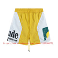 Style RHUDE Men's Casual Shorts Hip Hop Elastic Waist | SAMAG