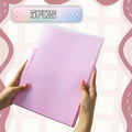 A4 Document Holders,Creative And Minimalist Transparent Book Clips, Exam Paper Folders, Plastic Office And Resume Report Folders