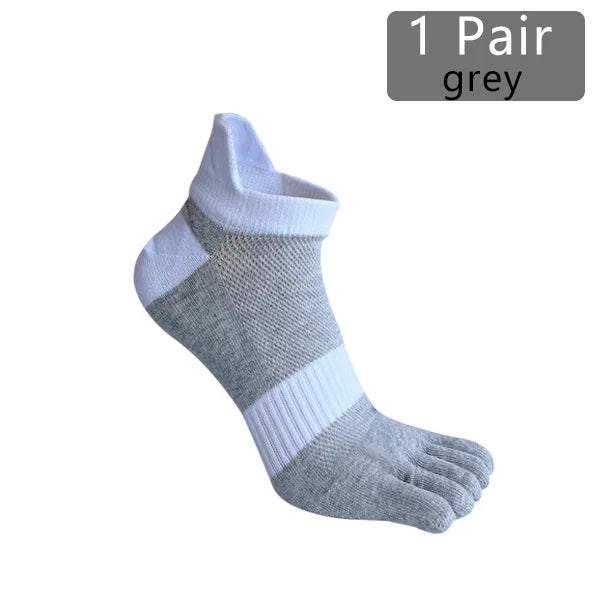 Pairs Man Five Finger Socks Large Plus Size Patchwork | SAMAG
