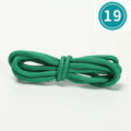 Unisex Round Shoelaces Colorful Hiking Sneakers Shoelace Black Shoe Laces Fits All Shoes Fashion Sport Boots Lacets Shoestrings
