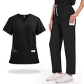 Summer Short Sleeved Hospital Doctor Uniforms Spa Uniforms Dental Clinic Medical Scrubs Suits Pet Grooming Veterinary Nurse Sets