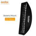 Godox Softbox 22x90cm 9'x 35' Honeycomb Grid Portable Rectangular Softbox Soft Box with Bowens Mount for Studio Flash
