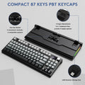 ATTACK SHARK K86 RGB 75% Wireless Gasket Mechanical Keyboard,3-Mode Bluetooth5.0/2.4G/USB-C Hot Swappable Gaming Keyboard