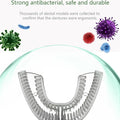 Intelligent U-Type Toothbrush 360 Degrees Sonic Electric Automatic with USB Charge Waterproof Silicon Head for Oral Care