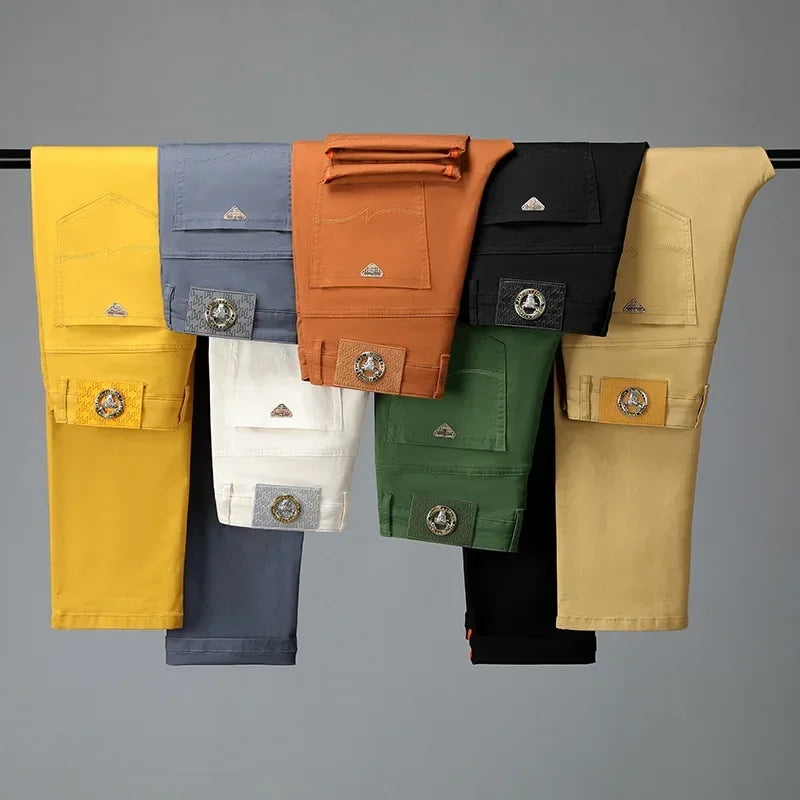 Seven-Color Stretch Jean Men's Trendy Wild Simple 97% | SAMAG
