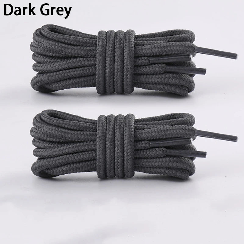 Classic Round ShoeLaces 20 Colours Durable Solid Shoelaces Sneakers Boots Shoelace rope 70cm/90cm/120cm/150cm 1Pair