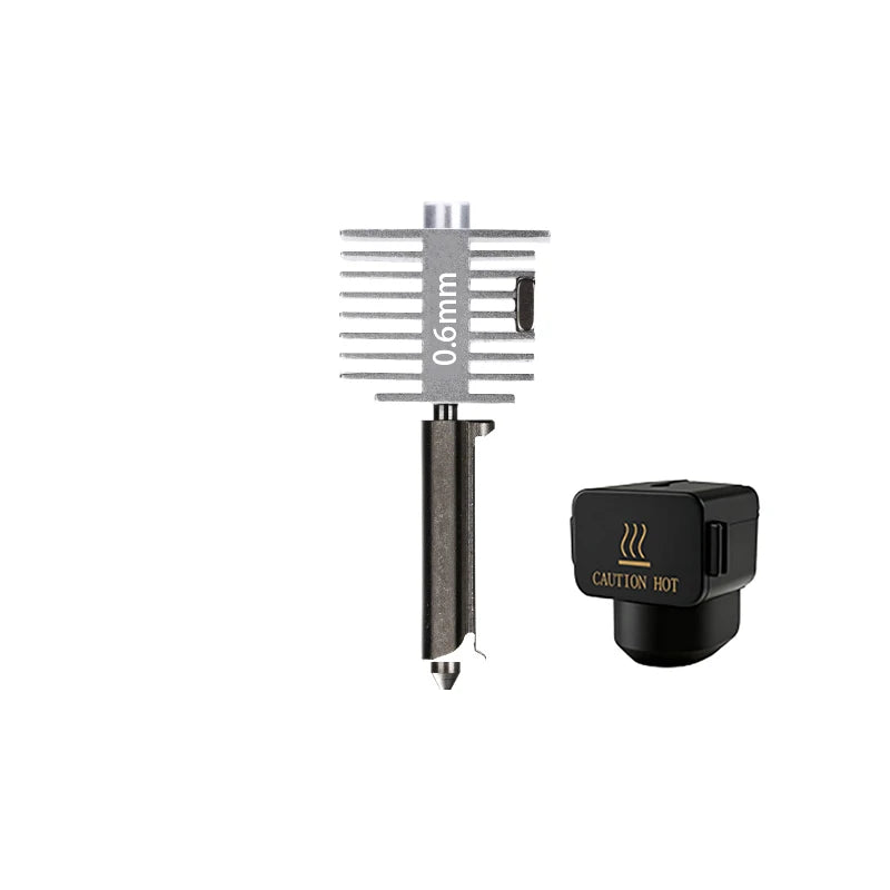 Upgraded Hotend Kit For Bamb Lab A1/A1 Mini Fast Speed Hot End Assembly 0.2/0.4/0.6/0.8mm Hardened steel Nozzle 3D Printer Part