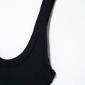 Women's Skinny Ribbed Bodysuits O Neck Straps Snap-Button Sexy Fashion Female Playsuits Comfortable Stretchy Clothing