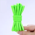 1 Pair Round Shoelaces Fof Basketball Sneakers Shoe Laces Black White Shoelace Universal for Children and Adults 100CM