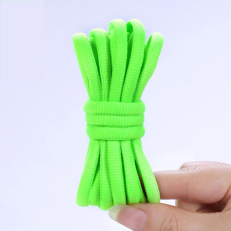 1 Pair Round Shoelaces Fof Basketball Sneakers Shoe Laces Black White Shoelace Universal for Children and Adults 100CM